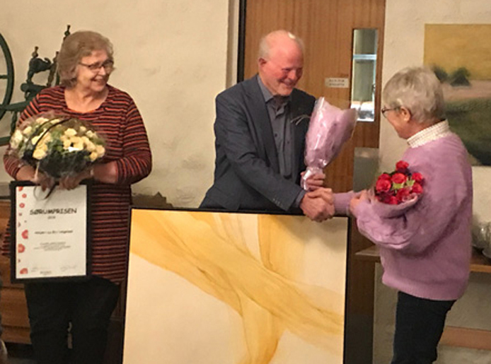 Sørum kulturpris 2019 til Gro og Asbjørn Langeland